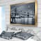 Designart - Panorama New York City at Night - Cityscape Framed Canvas Print